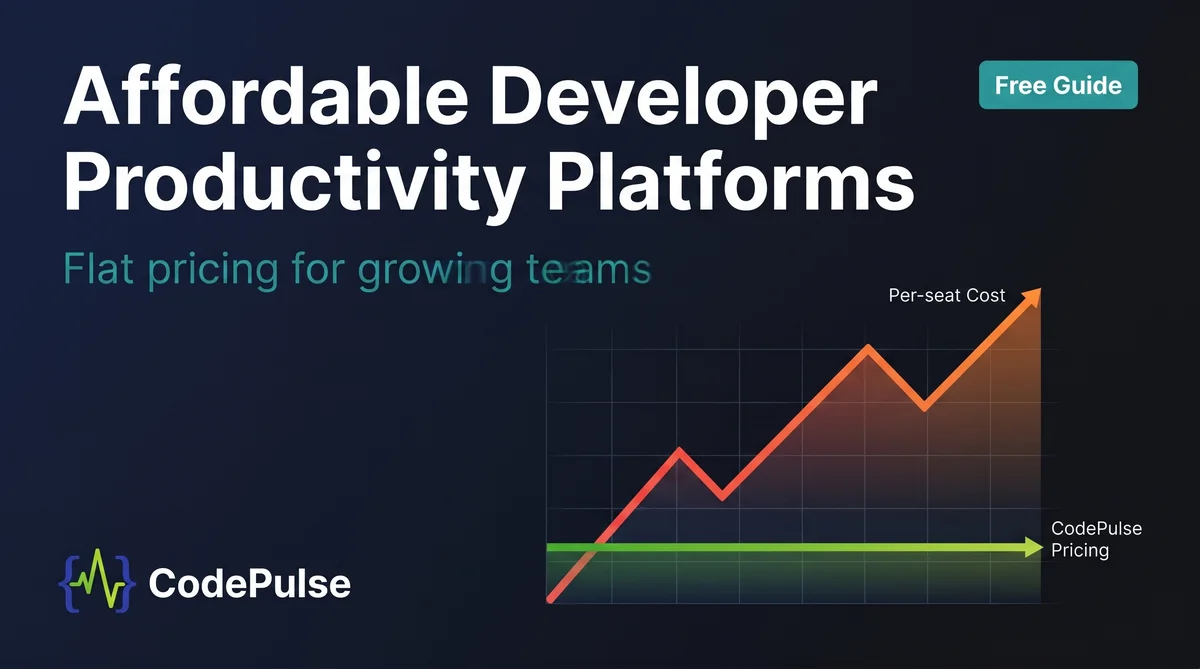 Affordable Developer Productivity Platforms - visual overview