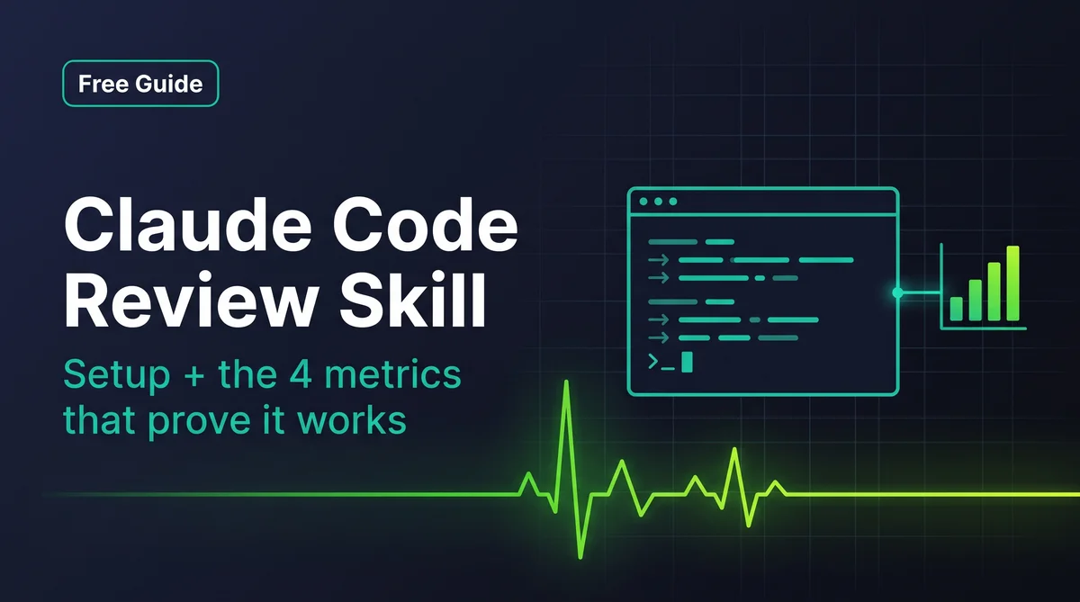 Claude Code Review Skill: Setup and Proof It Works - visual overview