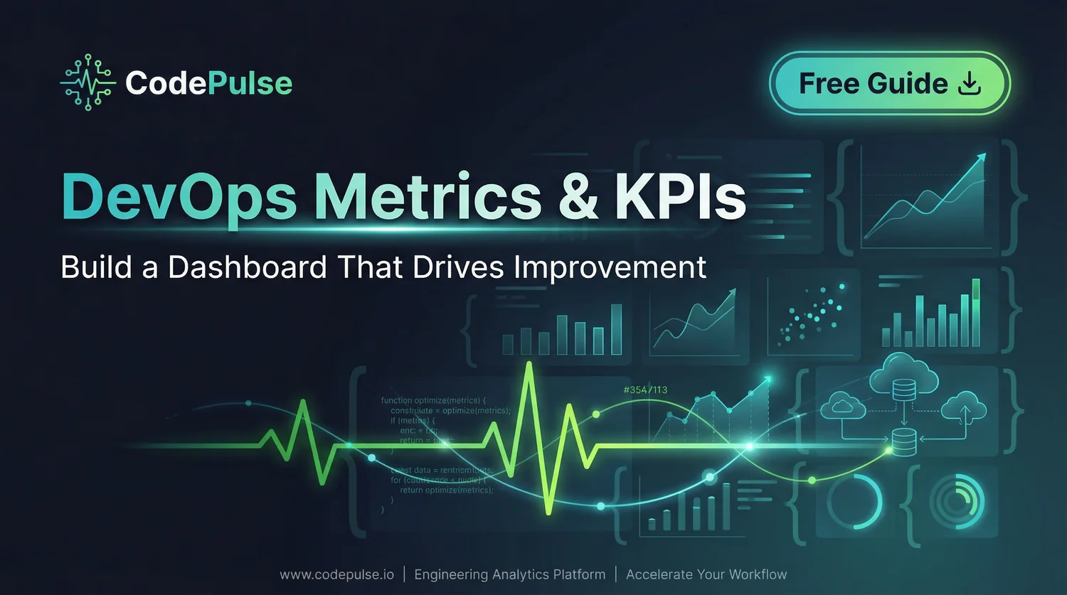 DevOps Metrics & KPIs: The Dashboard That Actually Drives Improvement - visual overview