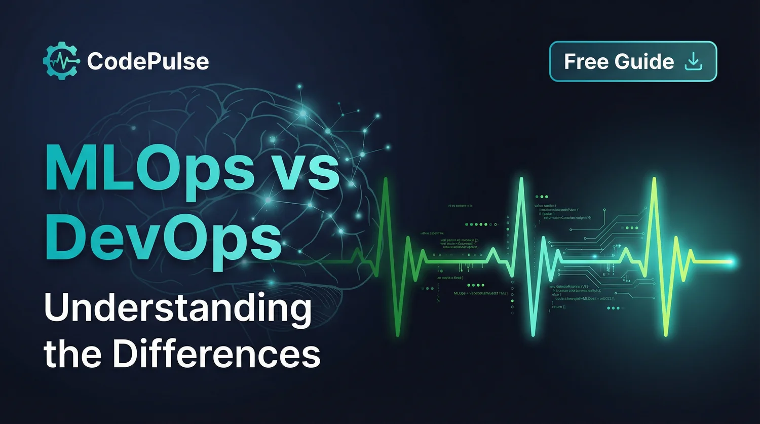 MLOps vs DevOps: Understanding the Differences - visual overview