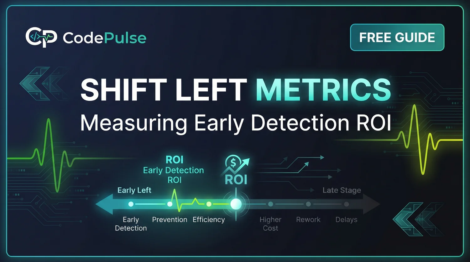 Shift Left Metrics: Measuring Early Detection ROI - visual overview