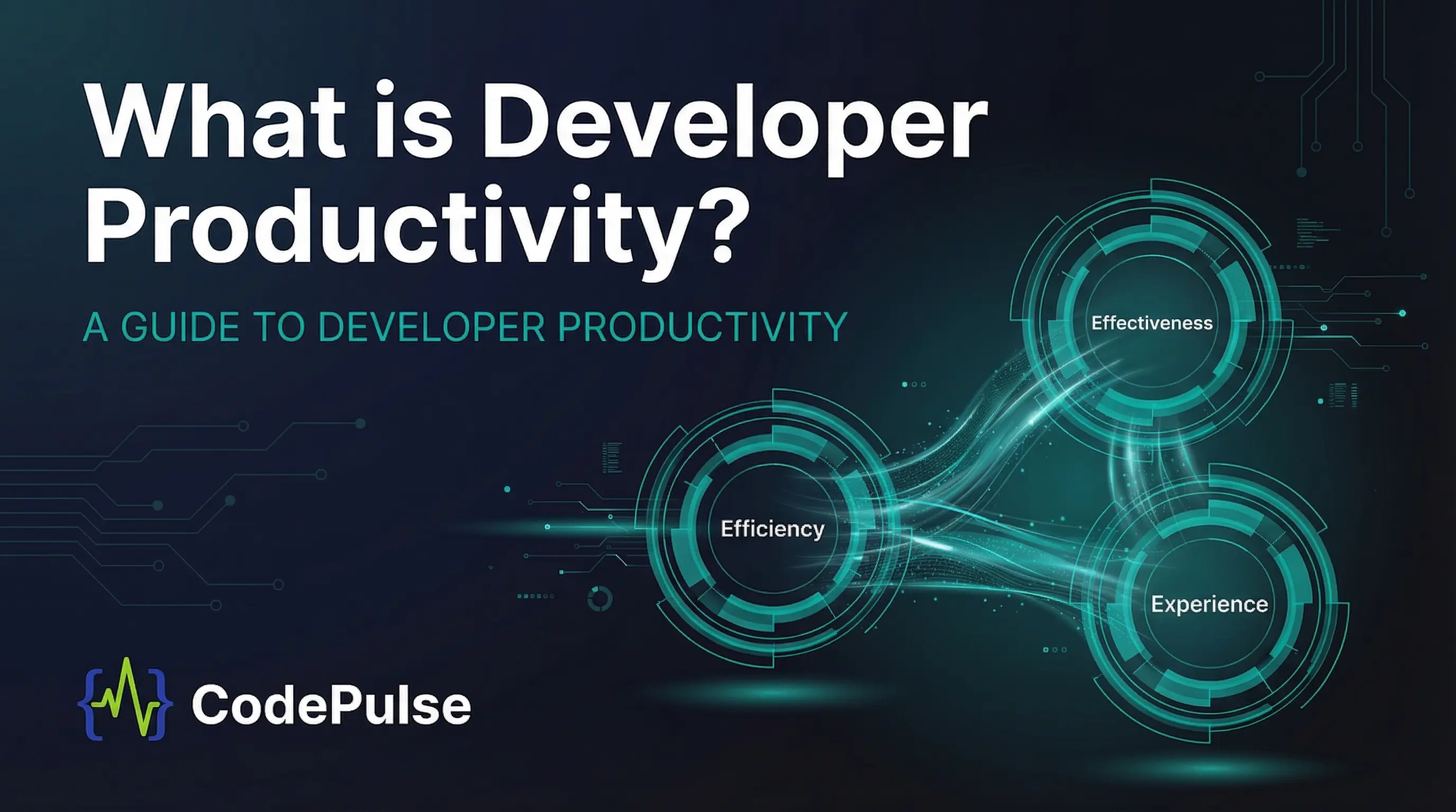 What is Developer Productivity? (It's Not What You Think) - visual overview