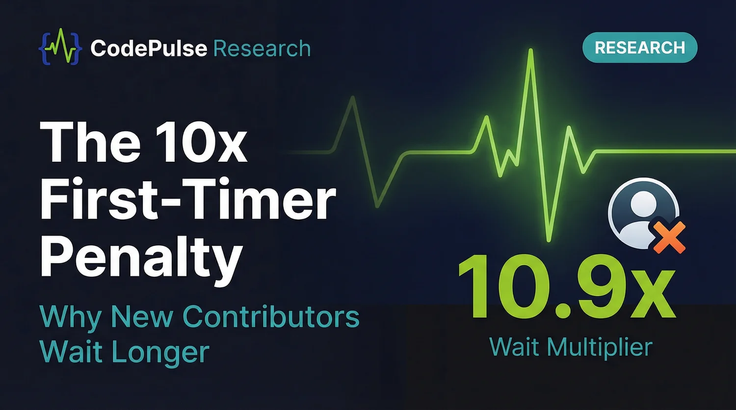 First-Timer Penalty: 10.9x Longer Wait Time